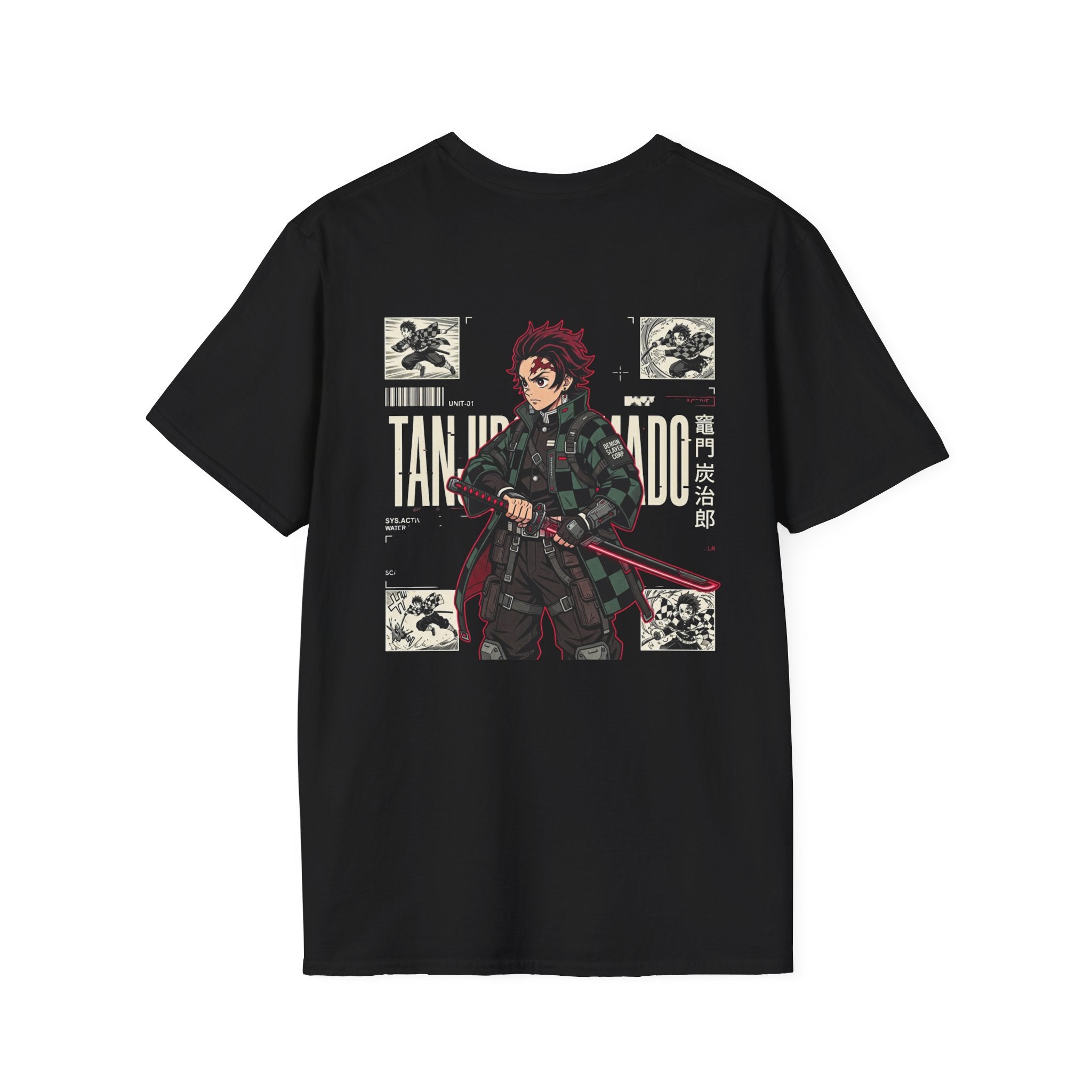 Demon Slayer Anime T-Shirt — Tanjiro Kamado Graphic Tee